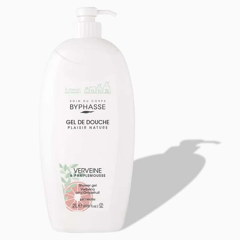 BYPHASSE Dušigeel Nature Verbena&Grapefruit 2l (pumbaga)