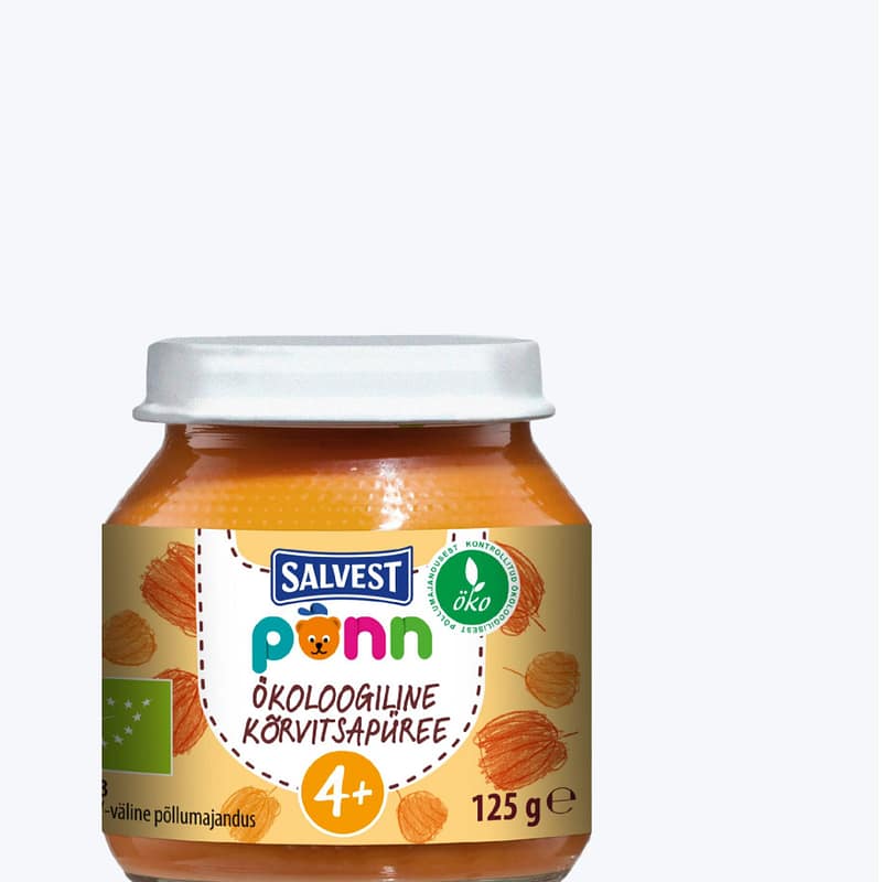 beebidele-kõrvitsapüree